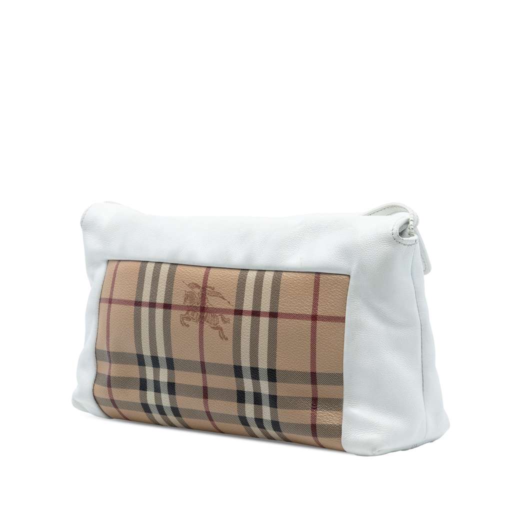 Burberry Haymarket Check Coated Canvas Leah Crossbody - 2