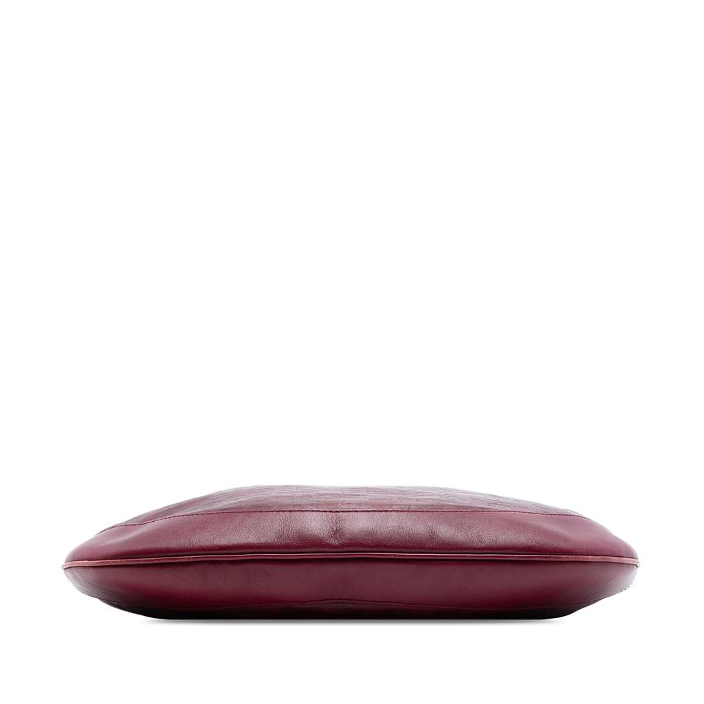 Gucci Embossed Leather Horsebit Crossbody - 3