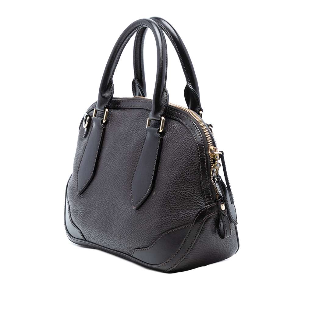 Burberry Small Grained Calfskin Orchard Bowling Bag - 2