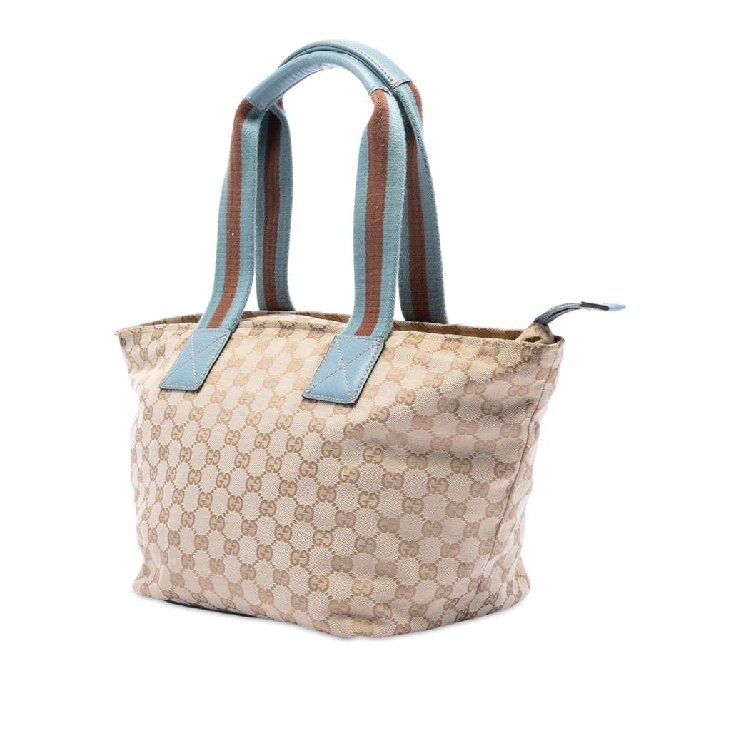 Gucci GG Canvas Web Tote - 2