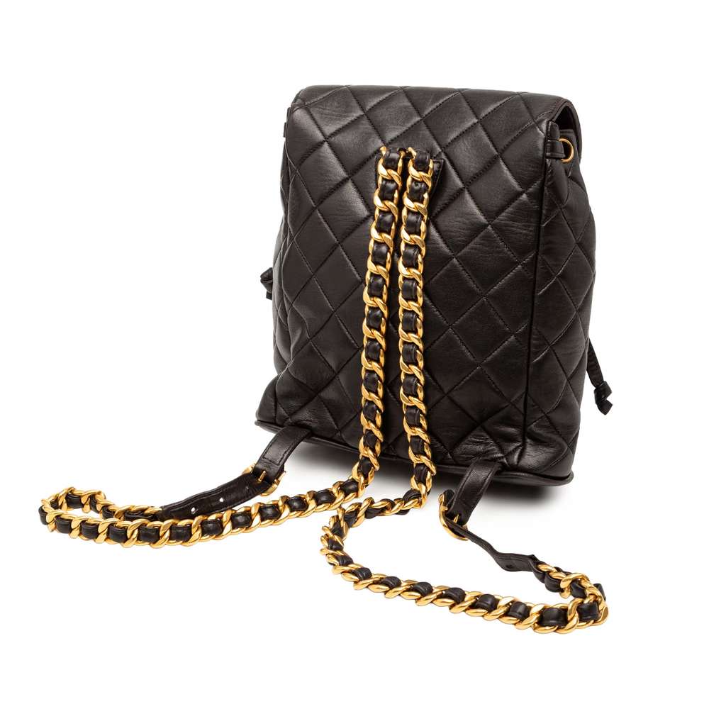 Chanel Medium Quilted Lambskin Duma Backpack - 2