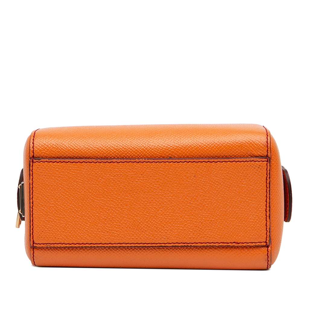 Dolce & Gabbana Mini Grained Calfskin Sicily Satchel - 3