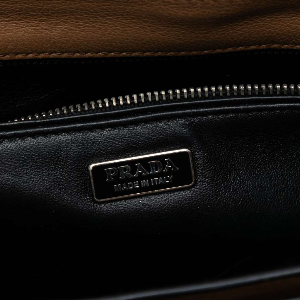 Prada Glace Calf Arcade Crossbody - 5