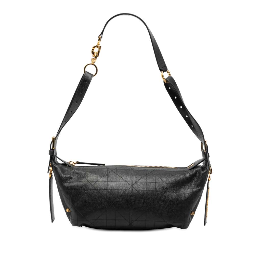 Dior Small Crinkled Calfskin Macrocannage D Journey Bag