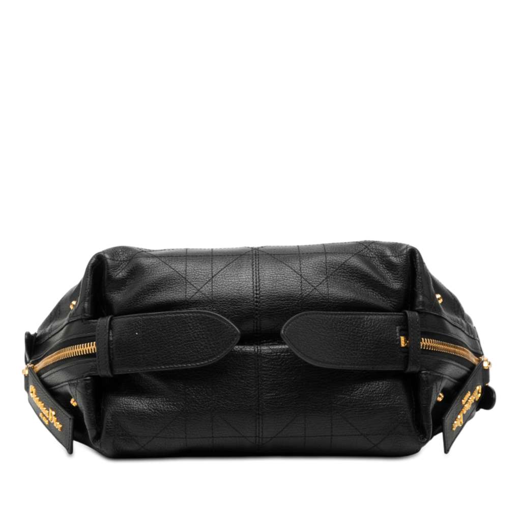 Dior Small Crinkled Calfskin Macrocannage D Journey Bag - 3