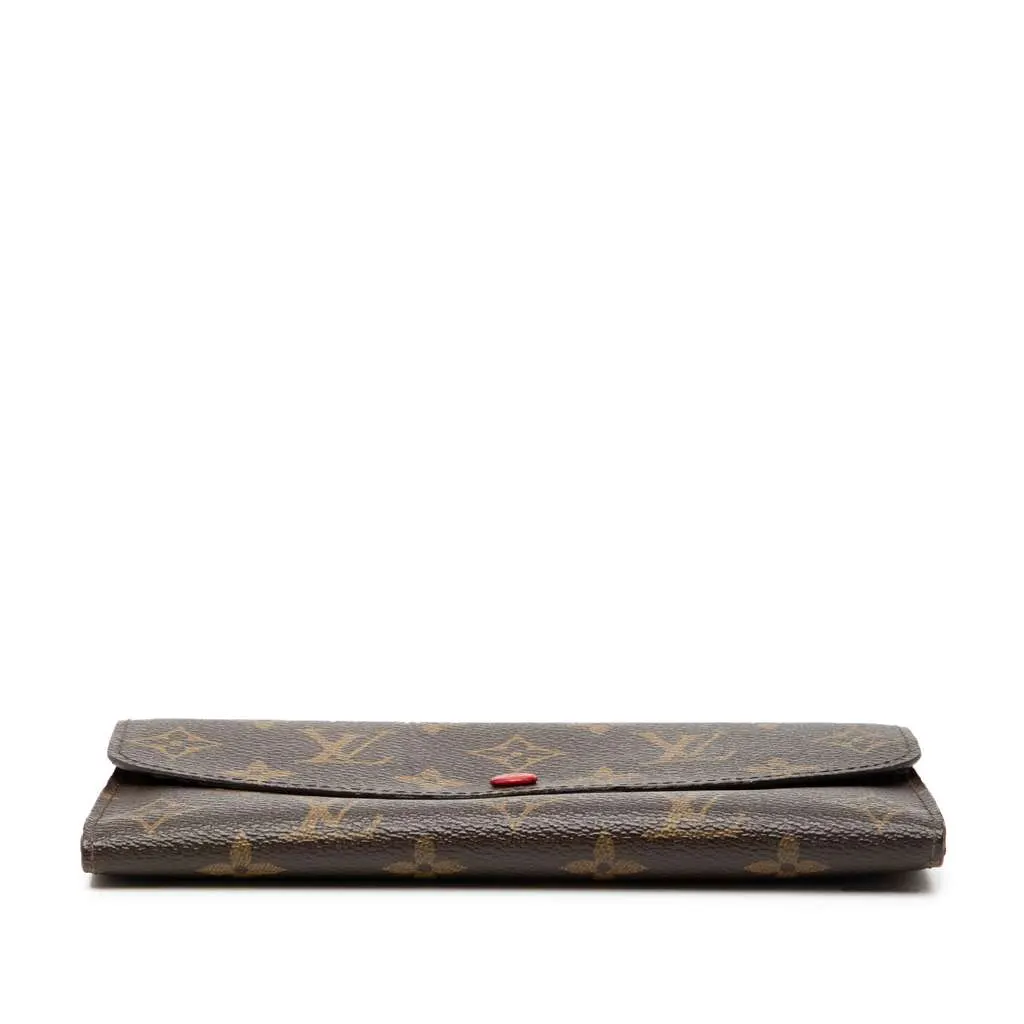 Louis Vuitton Monogram Emilie Wallet Brown Very good - Inside View