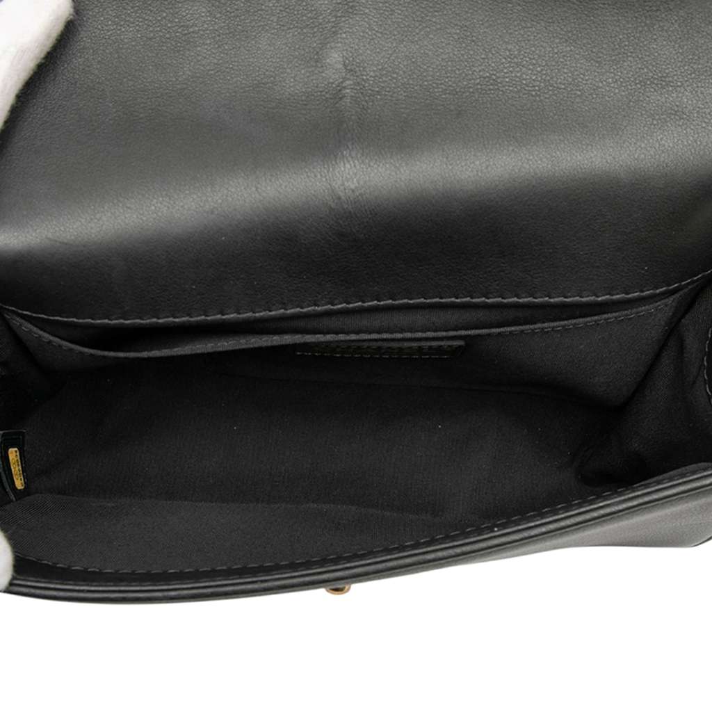 Chanel Old Medium Quilted Lambskin Boy Flap - 4