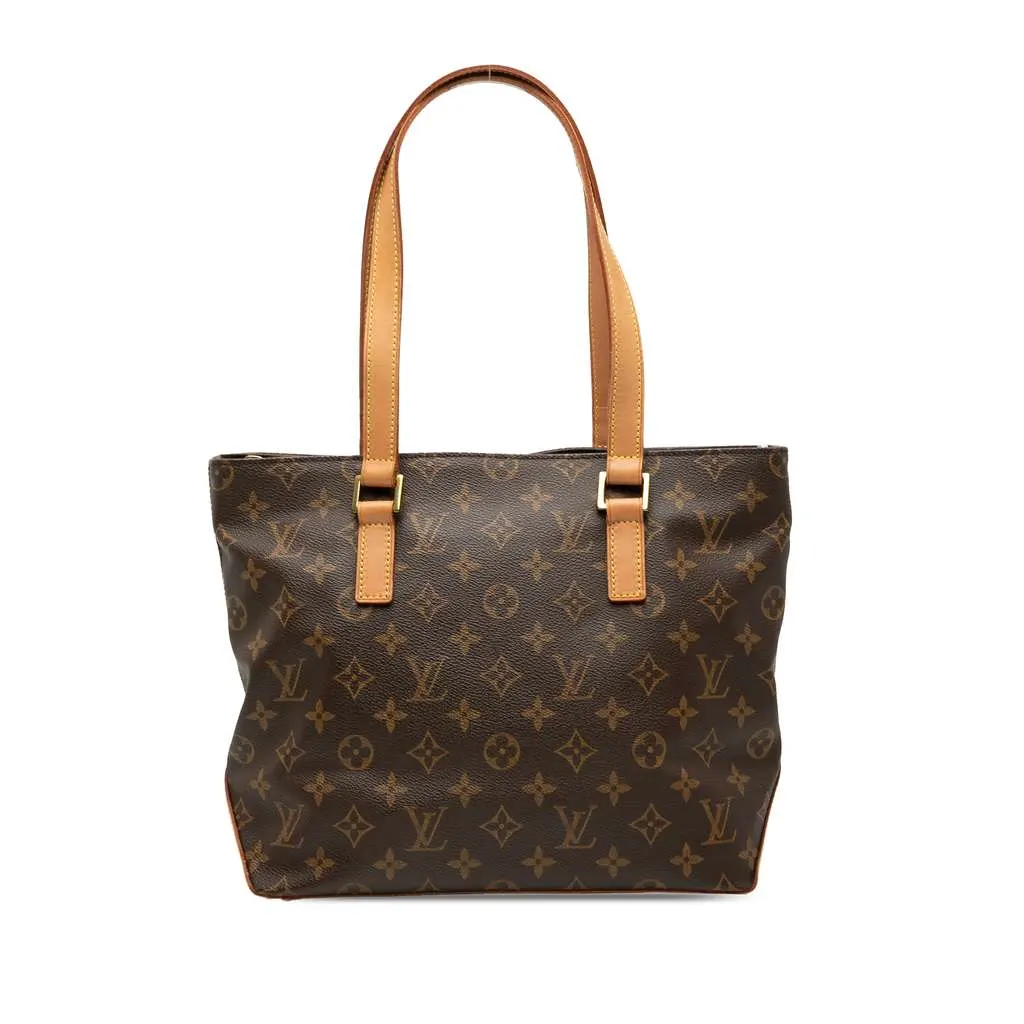 Louis Vuitton Monogram Cabas Piano Brown Very good - Front View