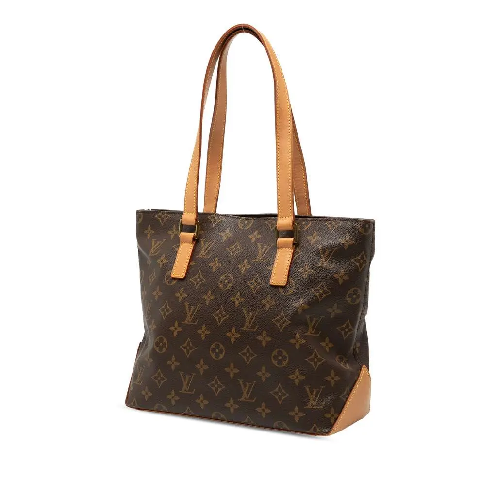 Louis Vuitton Monogram Cabas Piano Brown Very good - Back View