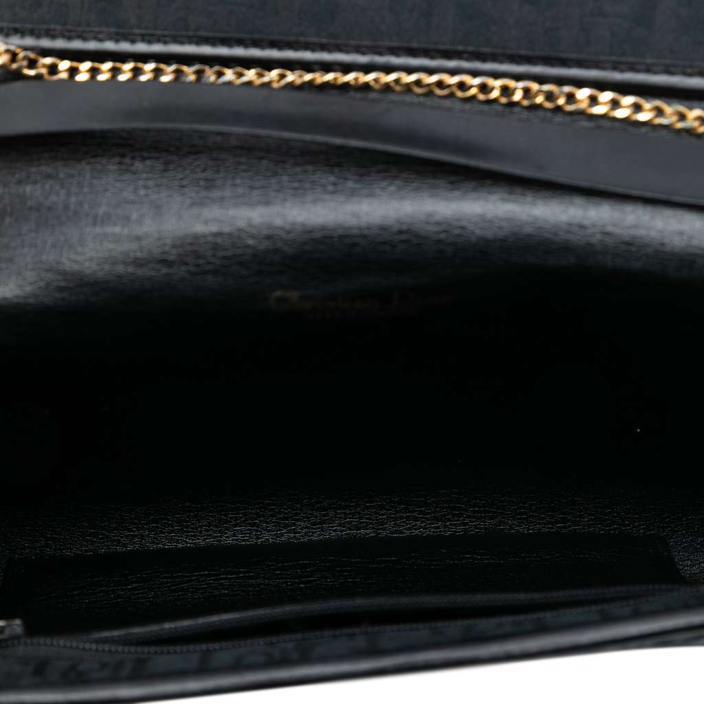 Dior Diorissimo Trotter Canvas Chain Shoulder Bag - 4