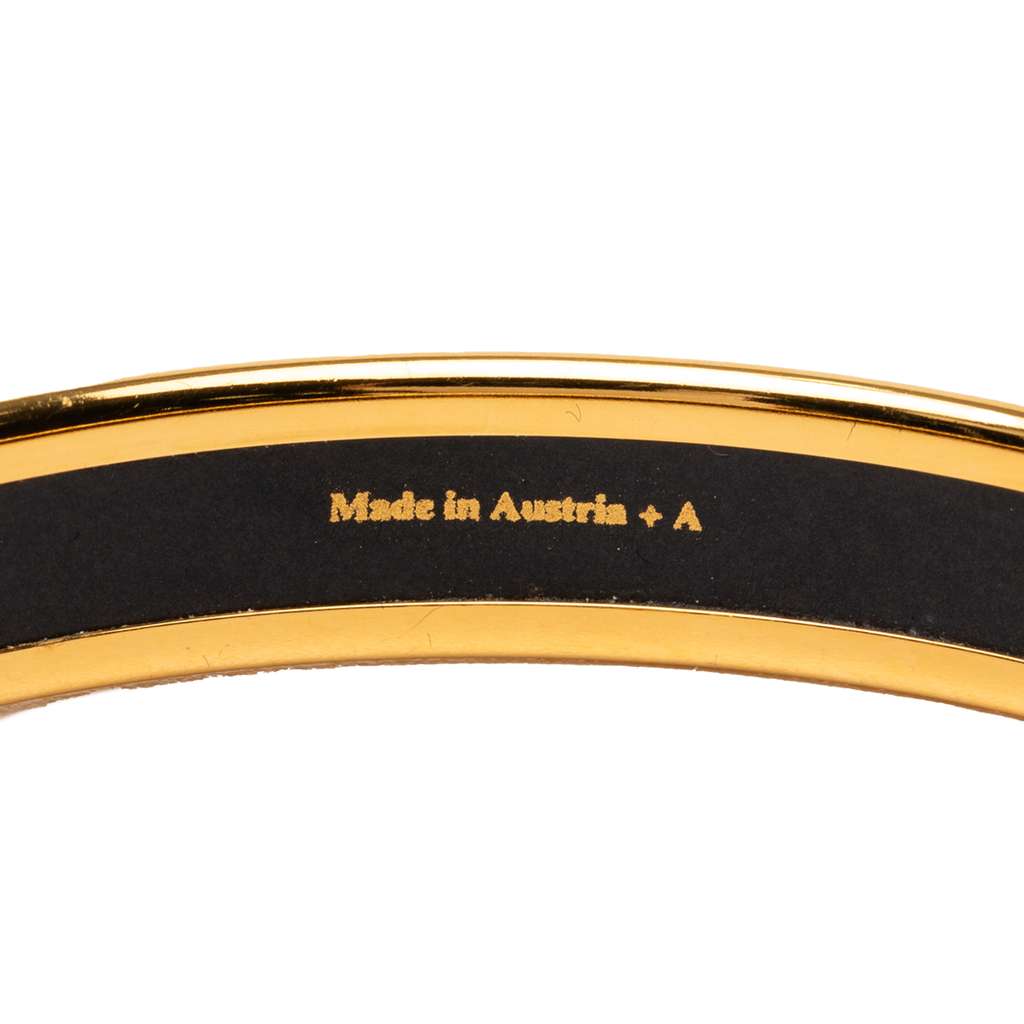 Hermès Narrow Dream Catcher Enamel Bangle 62 - 5