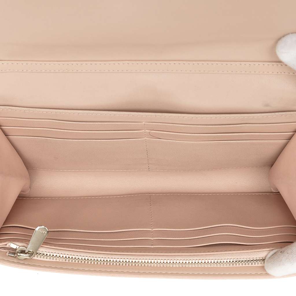 Dior Grained Calfskin Diorama Croisiere Wallet on Chain - 4