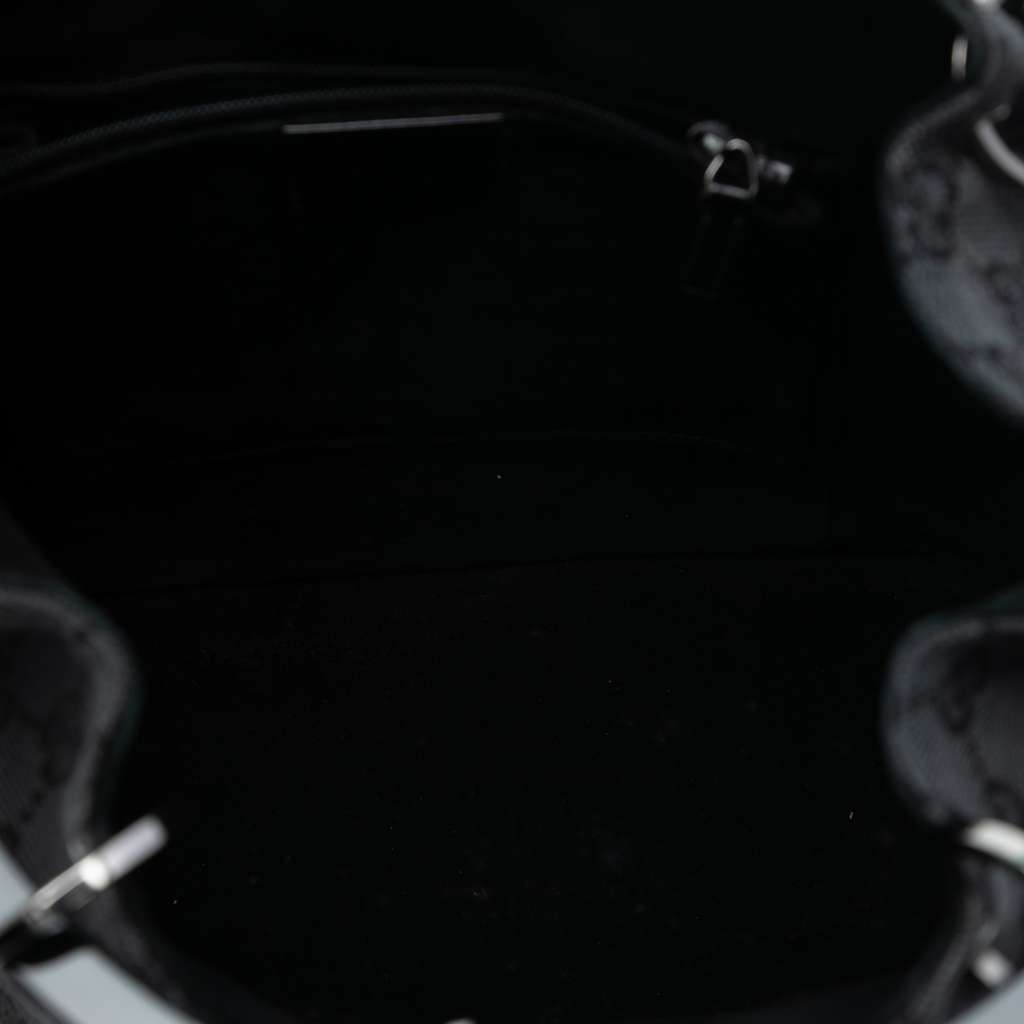 Gucci GG Canvas Resin Hoop Handle Bag - 4