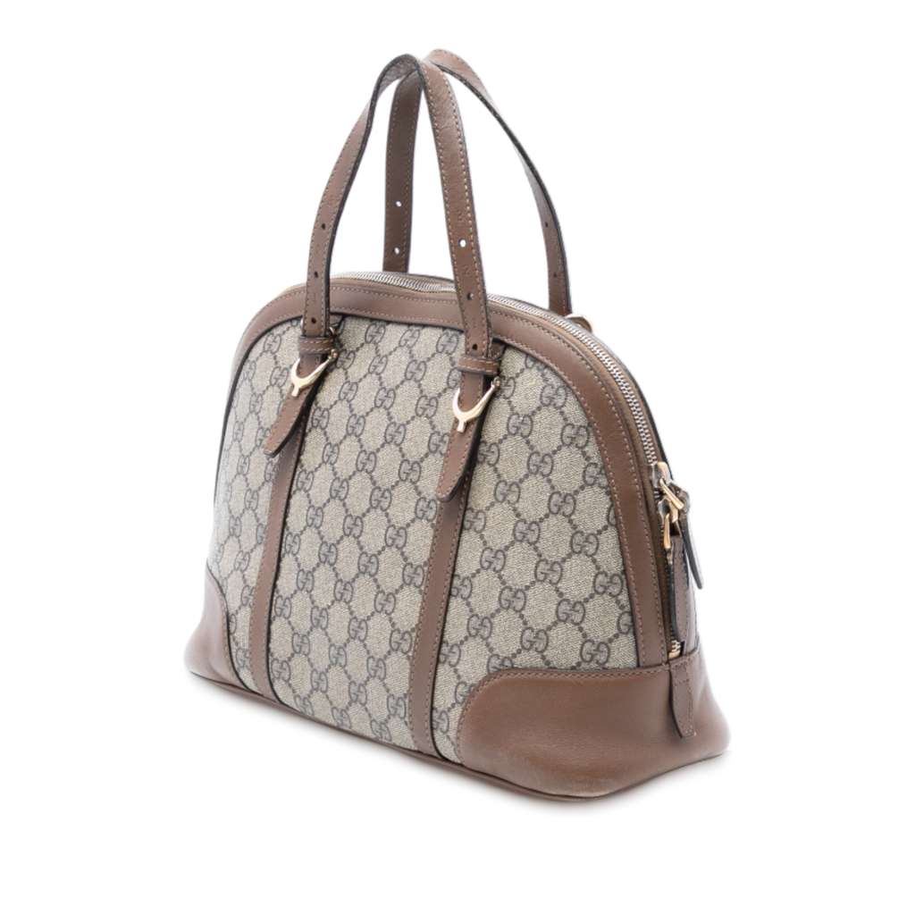 Gucci Small GG Supreme Nice Dome Satchel - 2