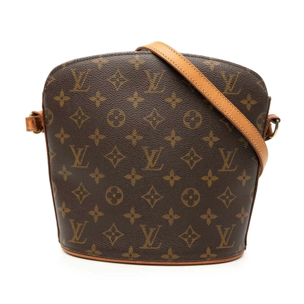 Louis Vuitton Monogram Drouot Brown Good - Front View