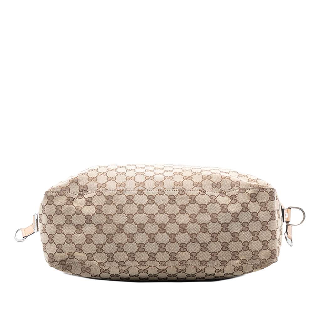 Gucci Large GG Canvas Icon Bit Satchel - 3