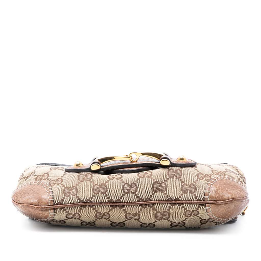 Gucci GG Canvas New Pelham Clutch on Chain - 3