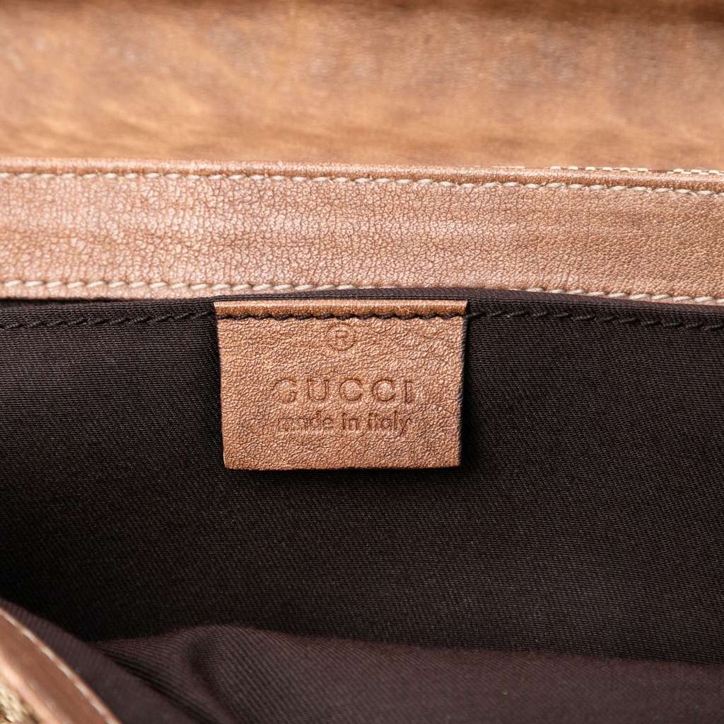 Gucci GG Canvas New Pelham Clutch on Chain - 5