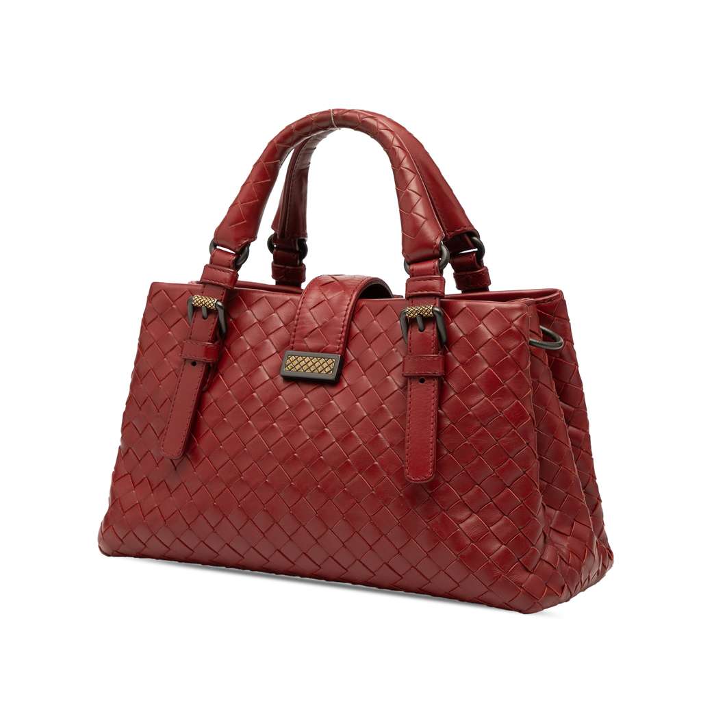 Bottega Veneta Mini Nappa Intrecciato Roma Satchel - 2