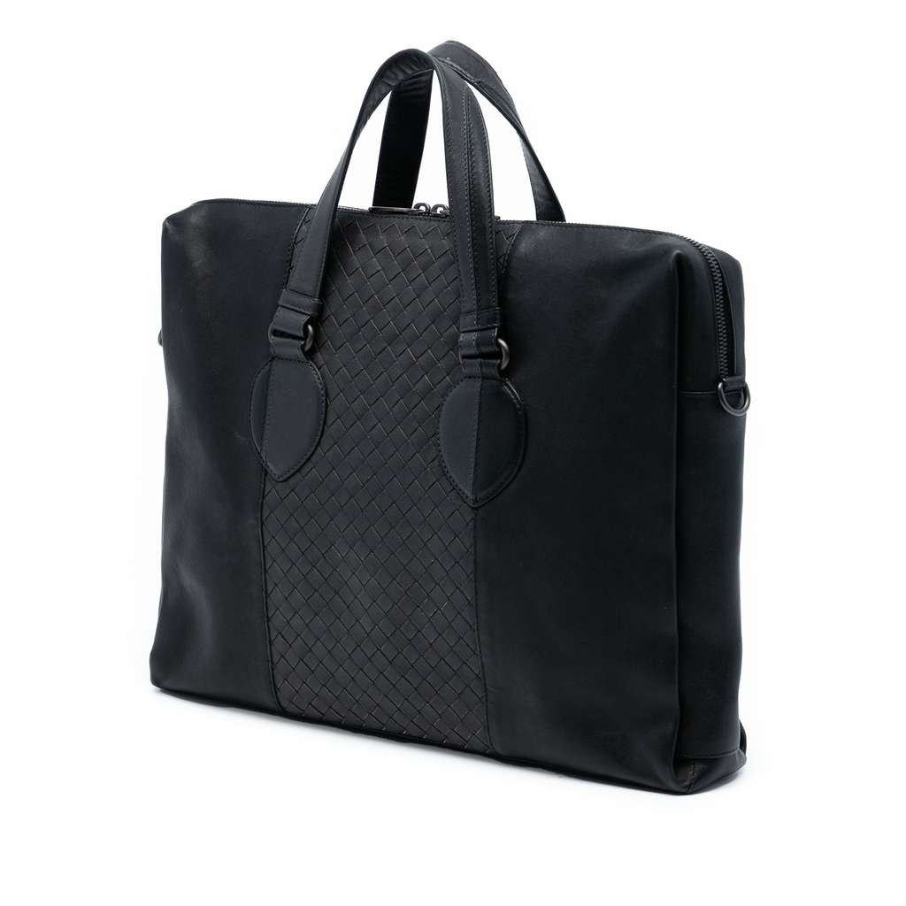Bottega Veneta Bicolor Nappa Intrecciato Briefcase - 2