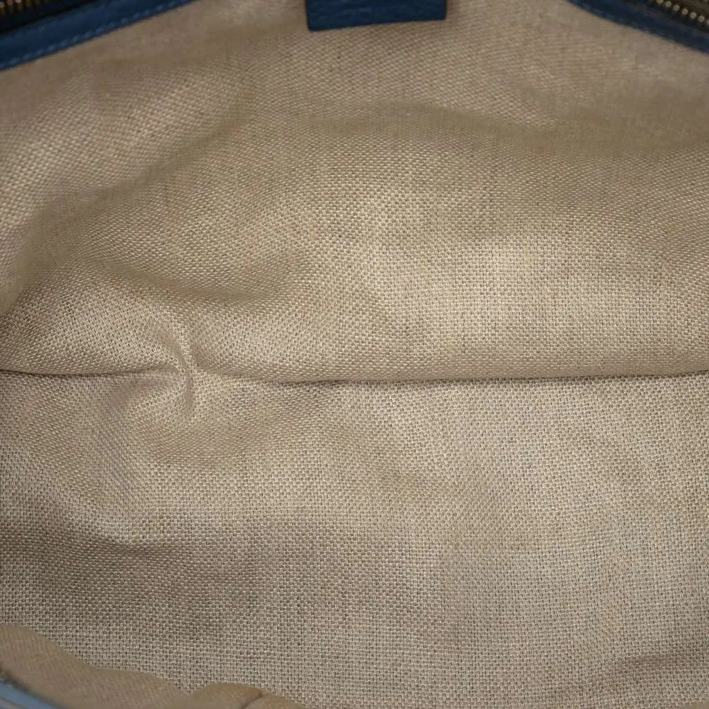 Gucci GG Canvas Convertible Tote Brown Canvas Very good - Model View