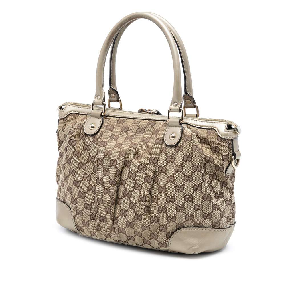 Gucci GG Canvas Sukey Satchel - 2