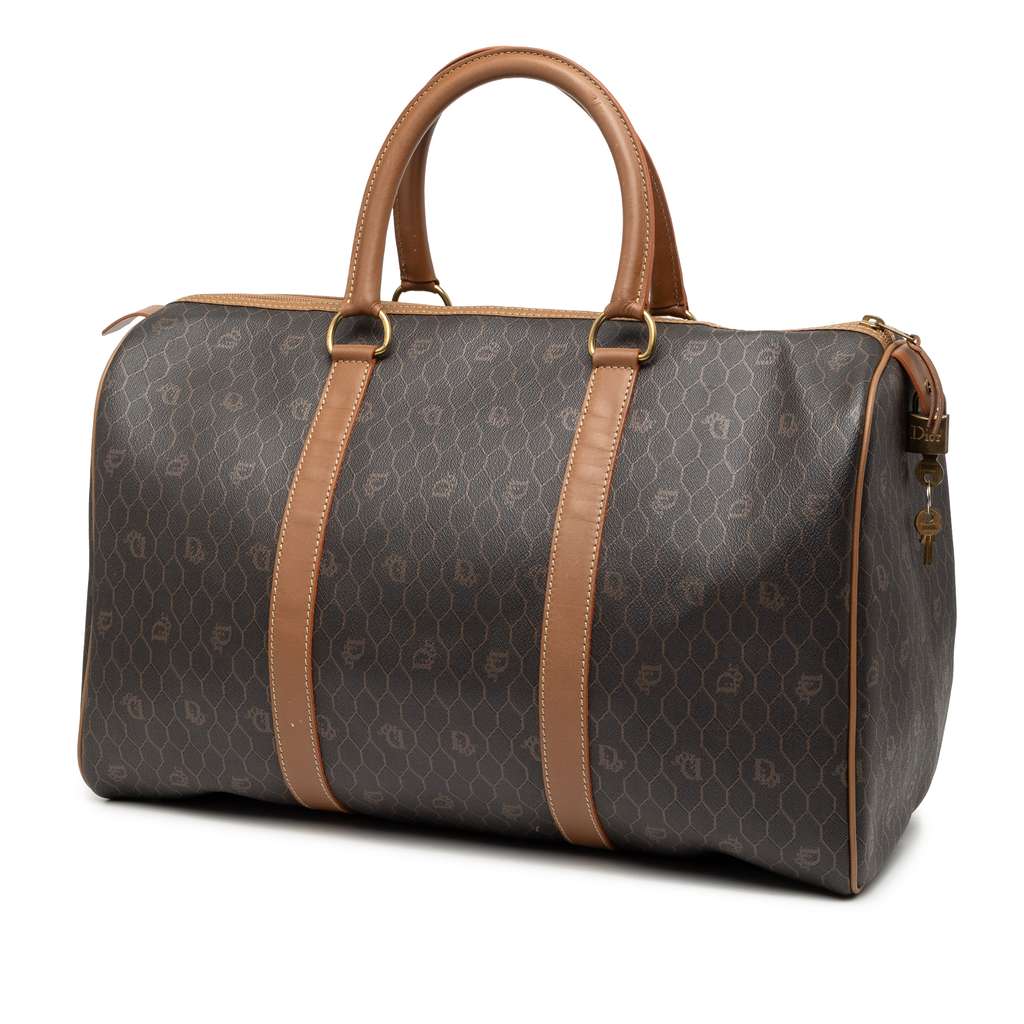 Dior Honeycomb Coated Canvas Travel Bag - 2