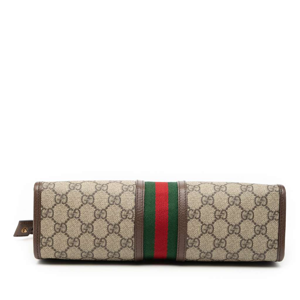 Gucci GG Supreme Web Ophidia Clutch - 3