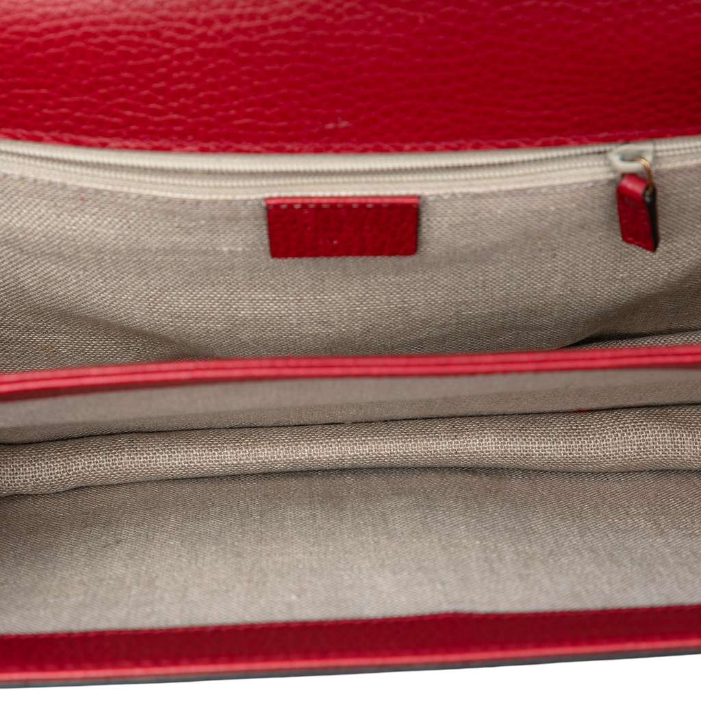 Gucci Medium Dollar Calfskin Interlocking G Crossbody - 4