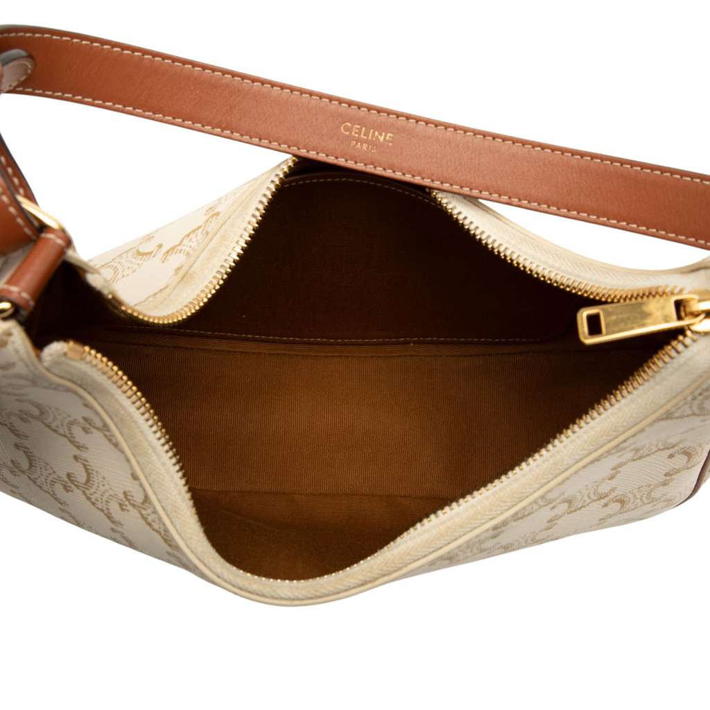 Celine Triomphe Coated Canvas Ava Shoulder Bag - 4