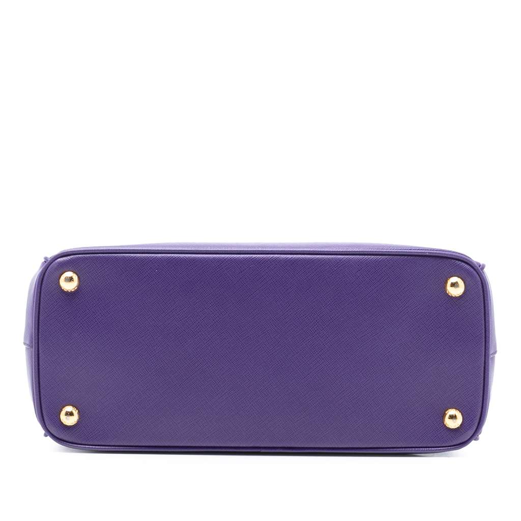 Prada Small Saffiano Lux Galleria Double Zip Satchel - 3