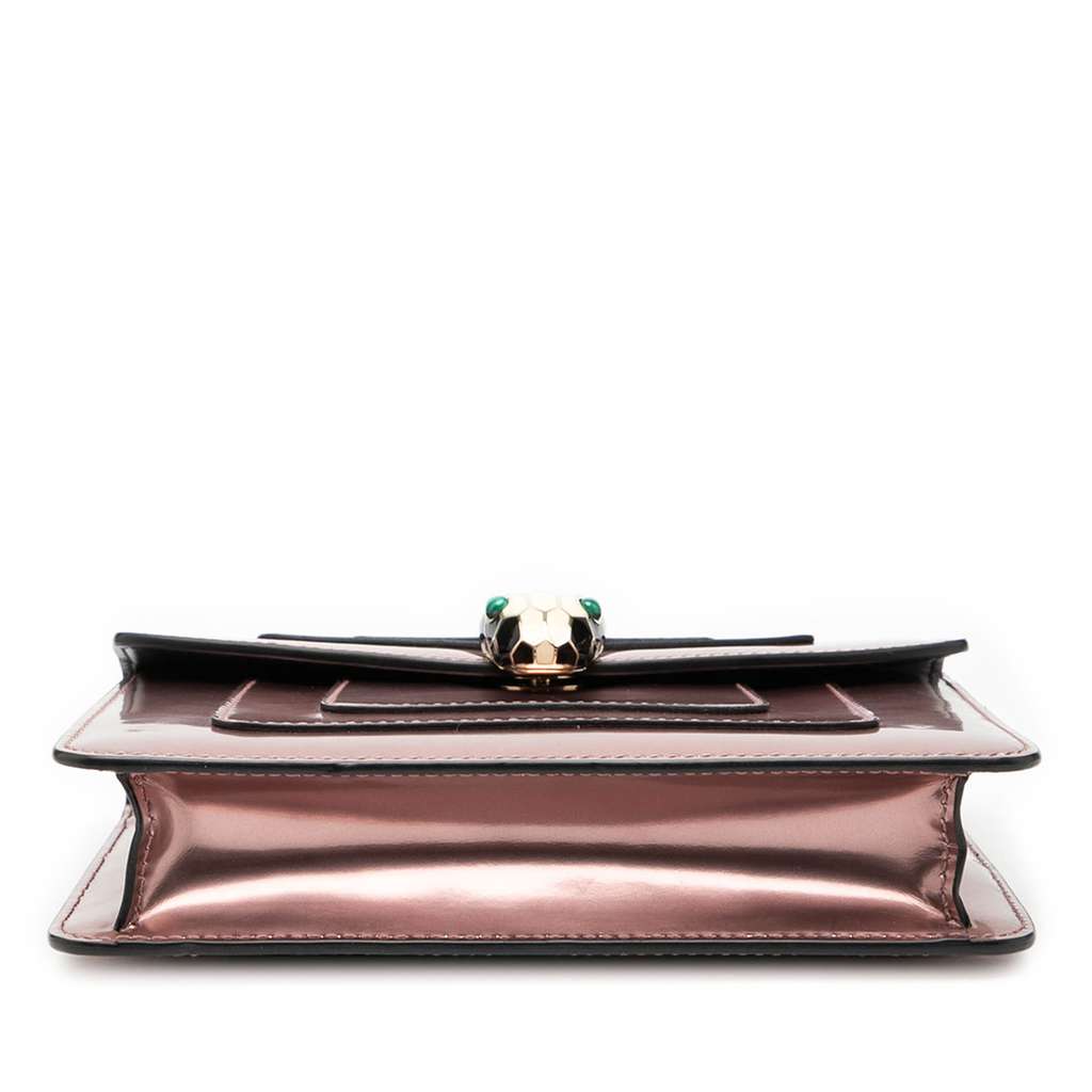 Bvlgari Small Patent Serpenti Forever Crossbody - 3