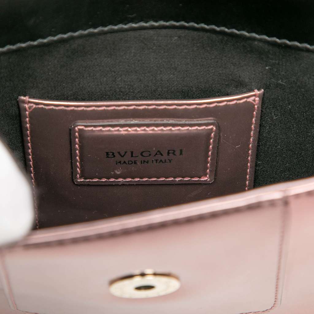 Bvlgari Small Patent Serpenti Forever Crossbody - 5