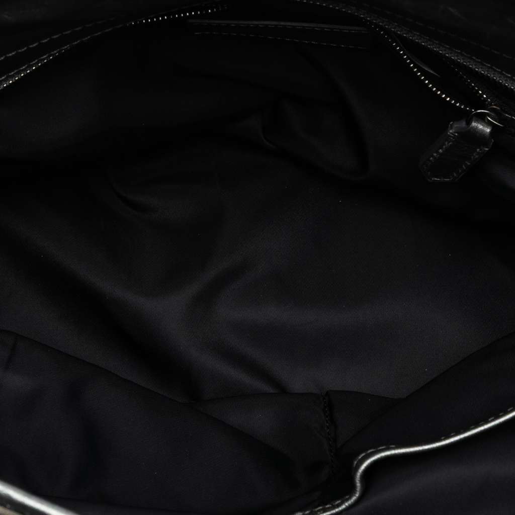 Burberry Glitter Smoke Check Canvas Check Satchel - 4