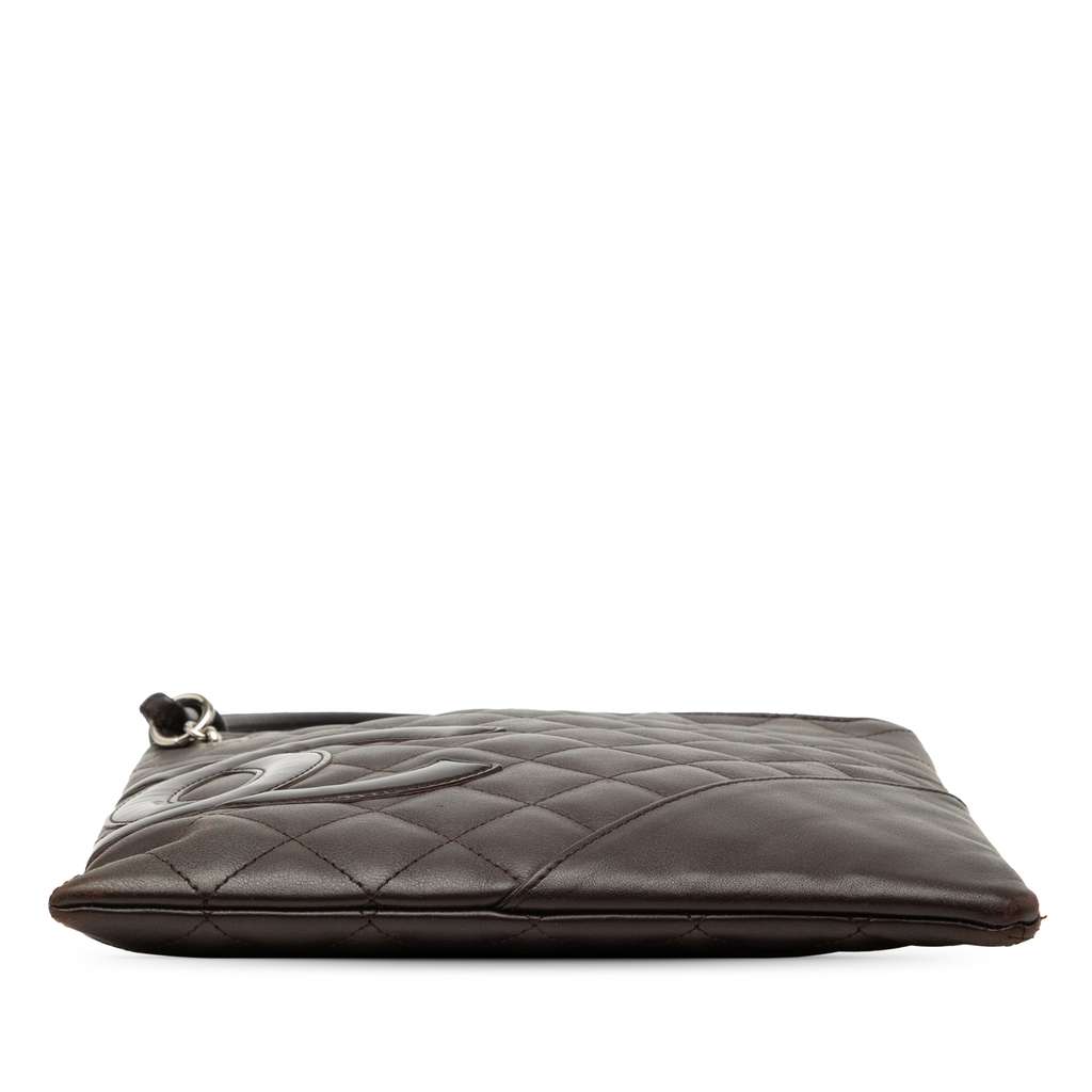 Chanel Quilted Lambskin Cambon Ligne Flat Crossbody - 3