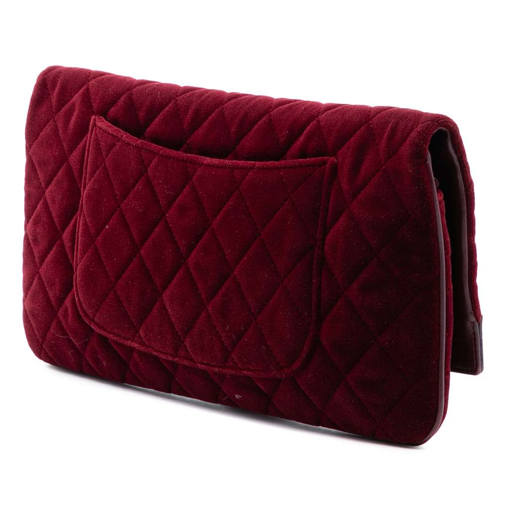 Chanel Quilted Velvet 31 Clutch - 2