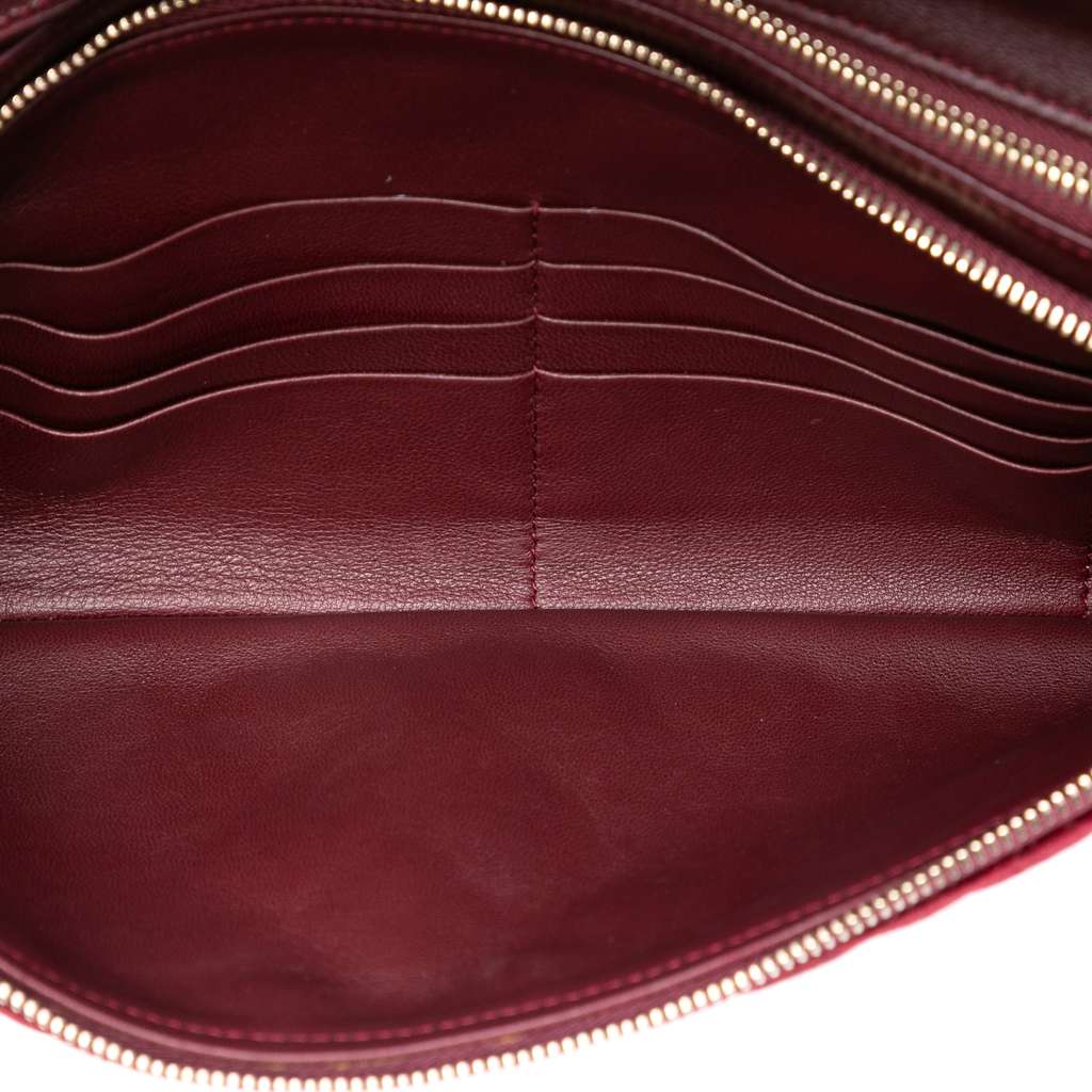 Chanel Quilted Velvet 31 Clutch - 4