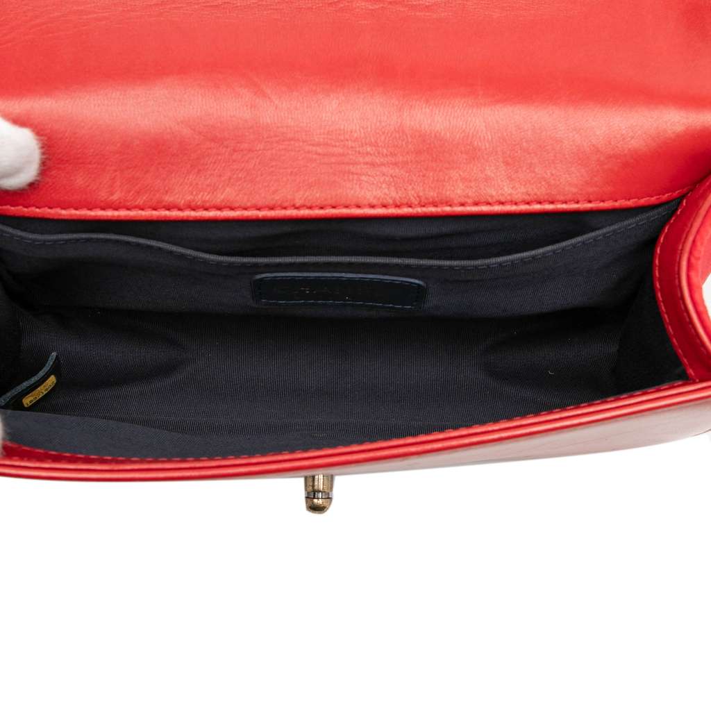 Chanel Old Medium Quilted Tweed and Velvet Boy Flap - 4