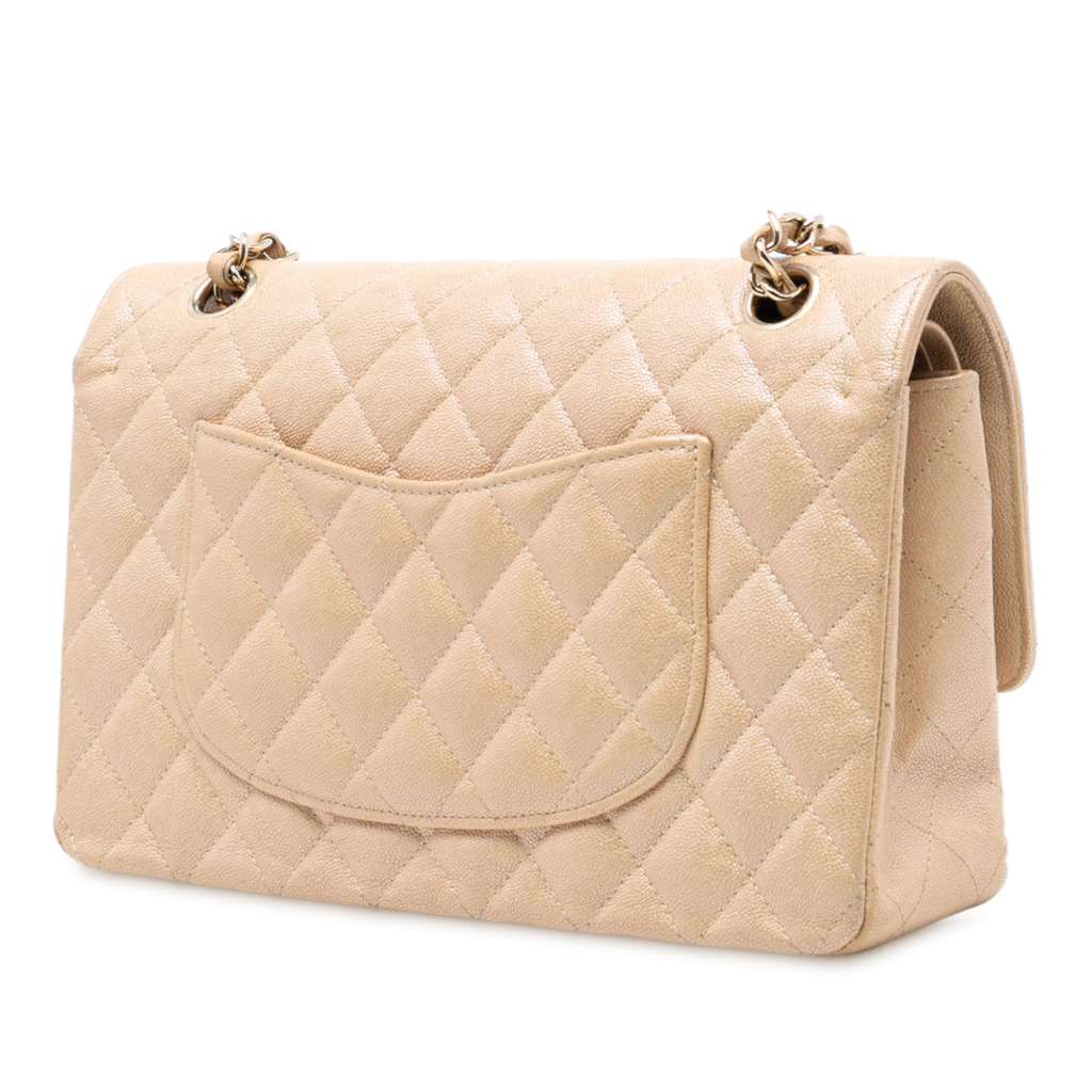 Chanel Medium Classic Iridescent Caviar Double Flap - 2