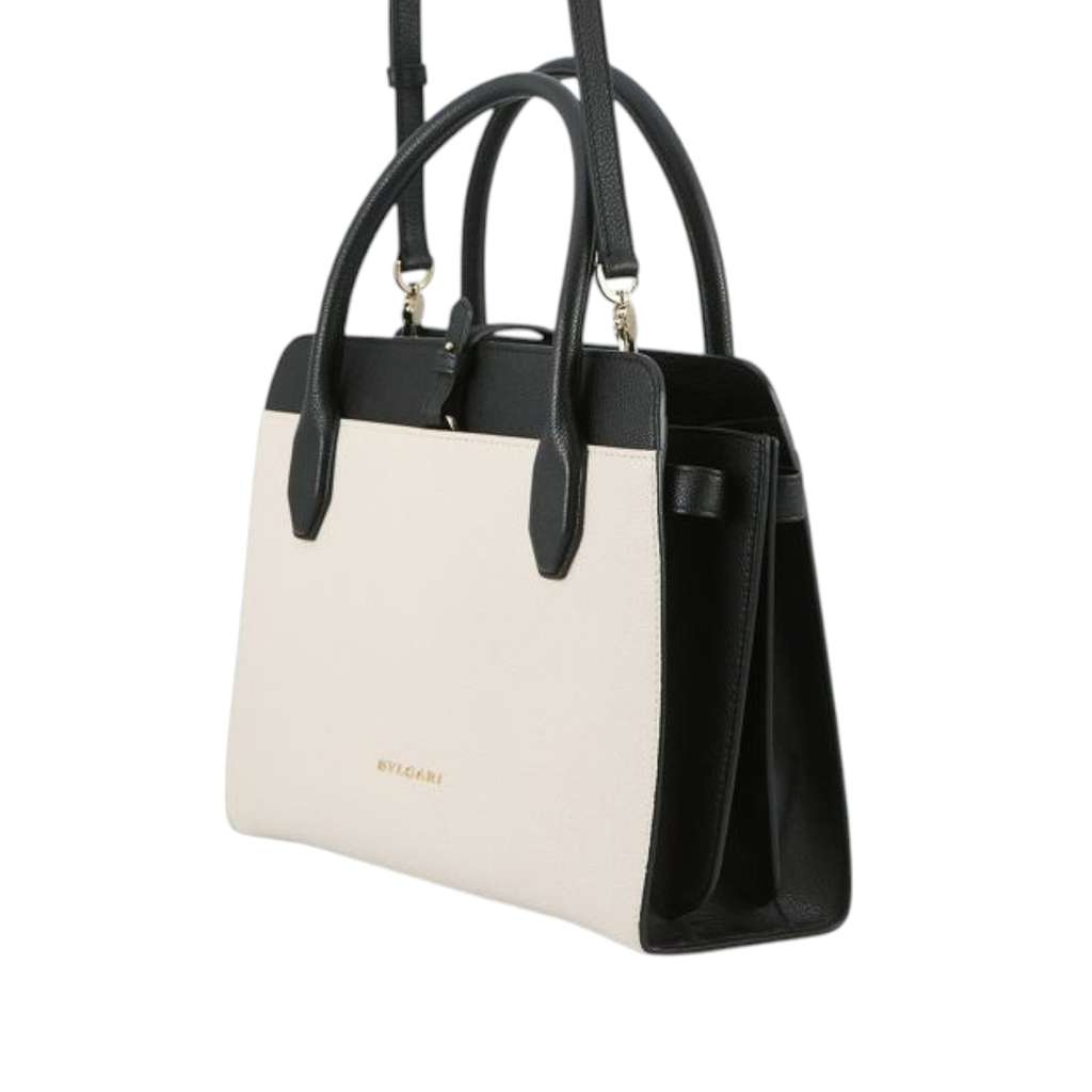 Bvlgari Leather Alba Satchel - 2