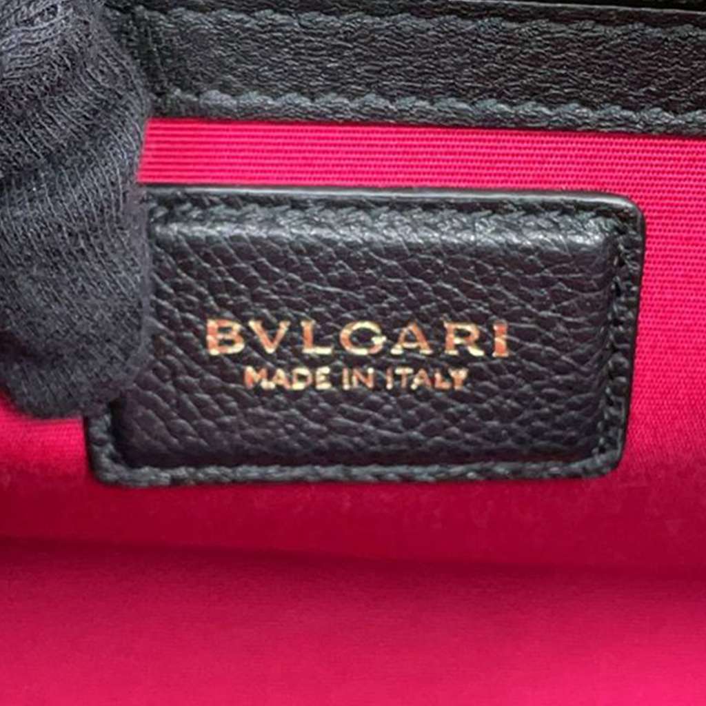 Bvlgari Leather Alba Satchel - 5