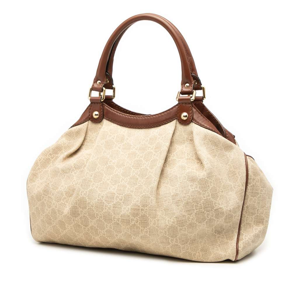 Gucci Medium GG Canvas Sukey Tote - 2