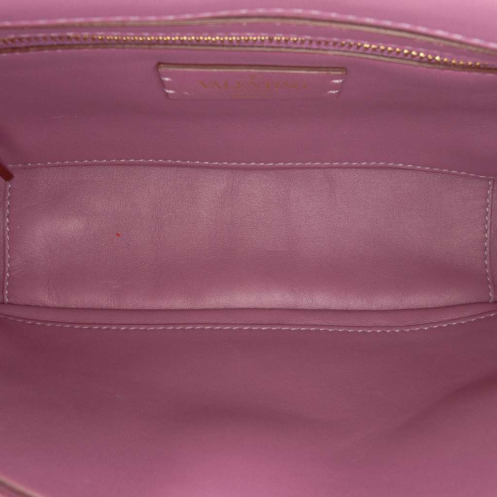 Valentino Medium Nappa Roman Stud Satchel - 4