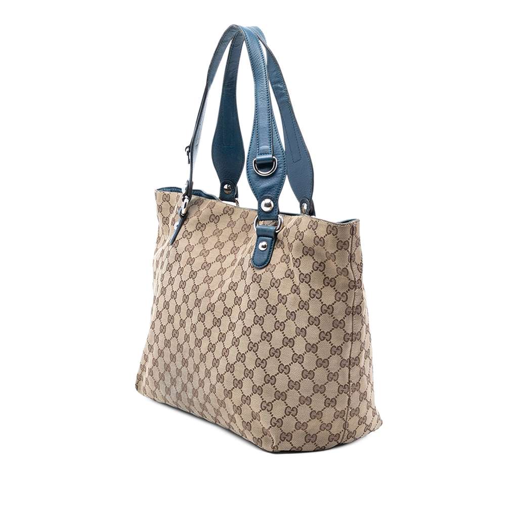 Gucci Medium GG Canvas Icon Bit Tote - 2