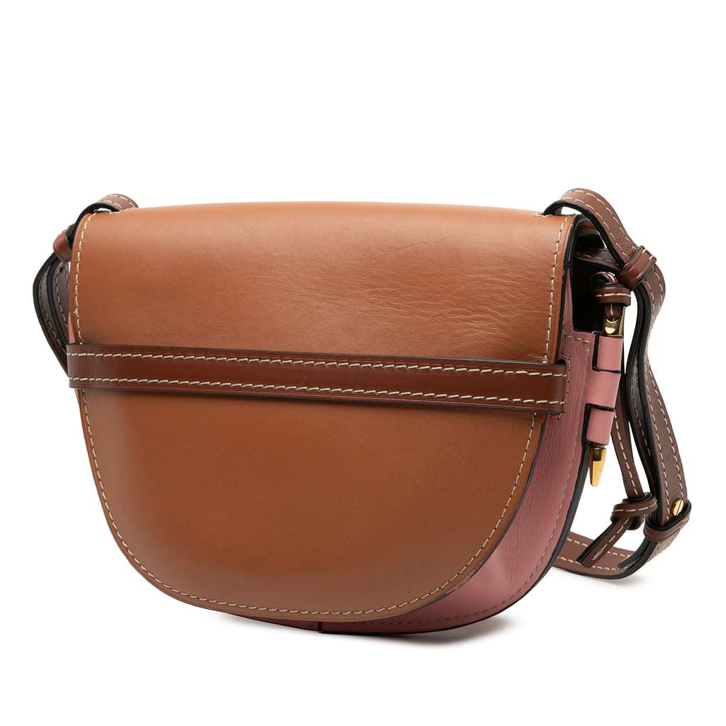 Loewe Small Tricolor Leather Gate Crossbody - 2