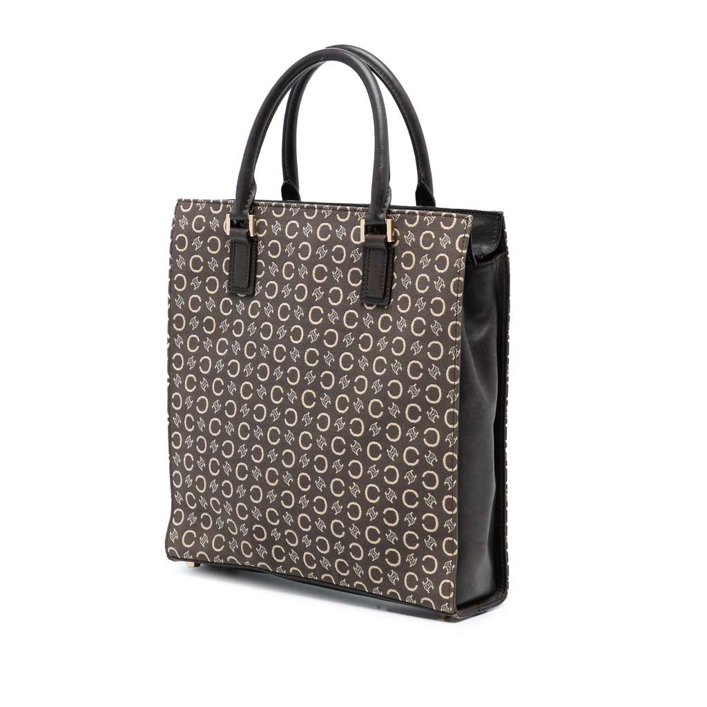 Celine C Macadam Canvas Tote - 2