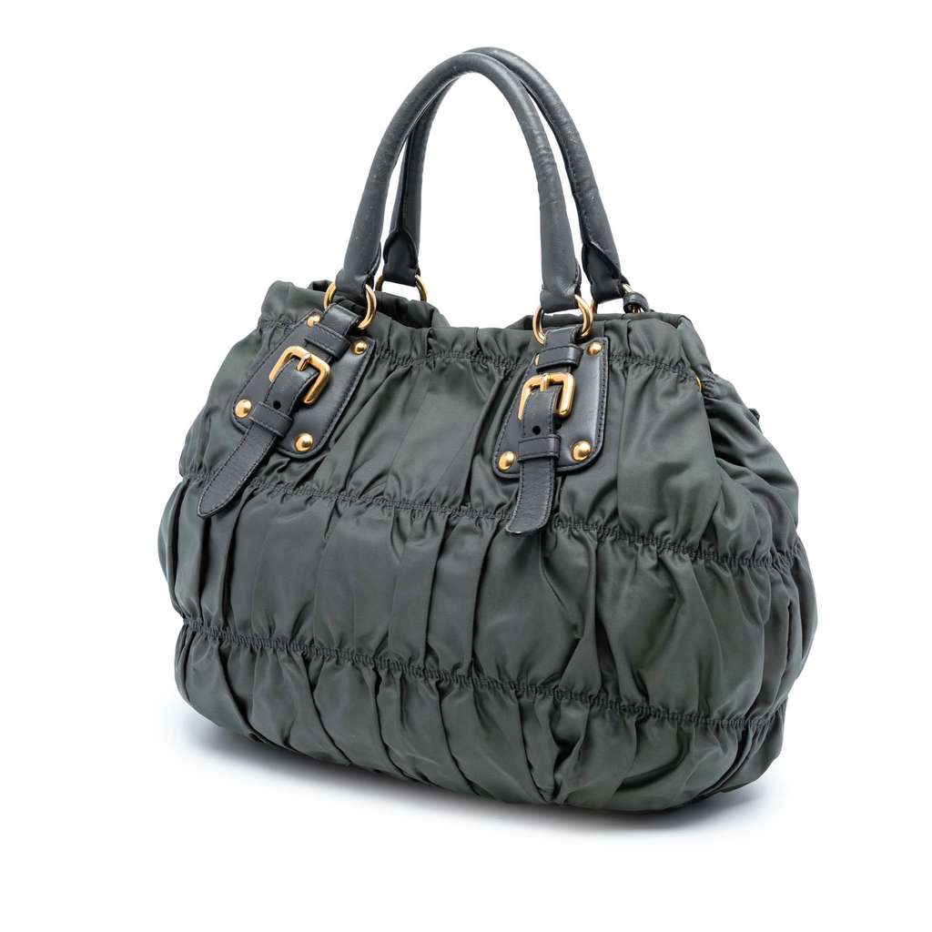 Prada Tessuto Gaufre Satchel - 2