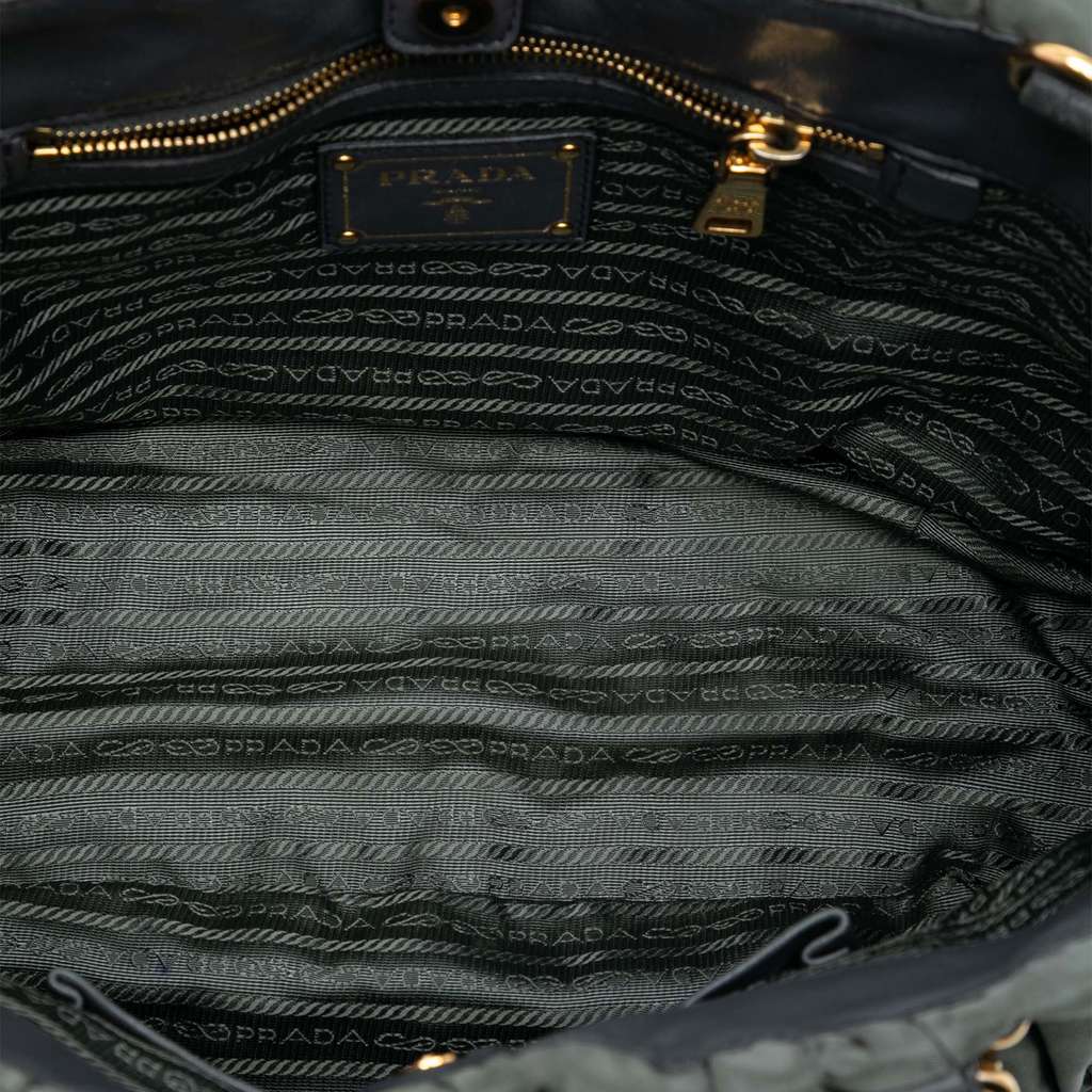 Prada Tessuto Gaufre Satchel - 4