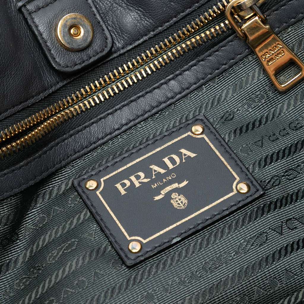 Prada Tessuto Gaufre Satchel - 5