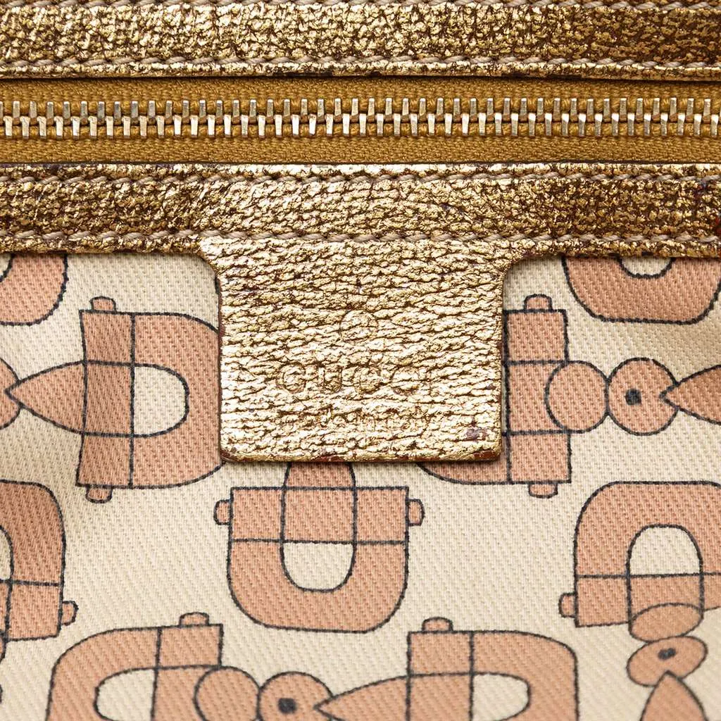 Gucci GG Canvas Jolicoeur Tote Brown Canvas Very good - Box View